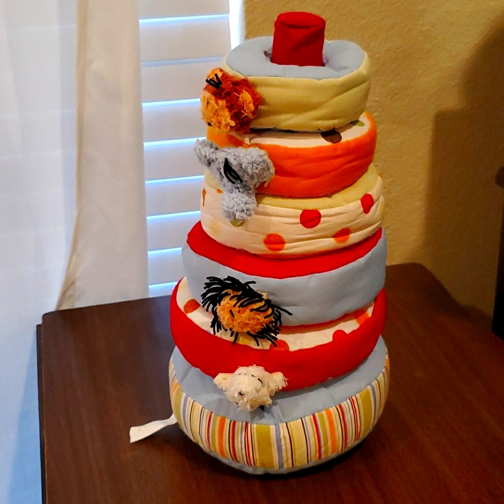 Babystyle fabric ring stacker